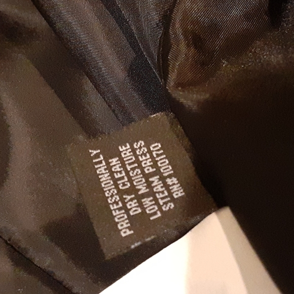 Vintage Halston Fully Lined Wool Long Coat Sz 12 made in Russia - Picture 8 of 11